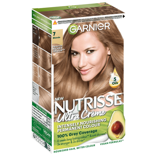 Garnier Nutrisse Ultra Créme Permanent Hårfärg 7 Blonde