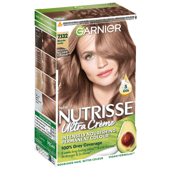 Garnier Nutrisse Ultra Créme Permanent Hårfärg 7.132 Blonde Nude