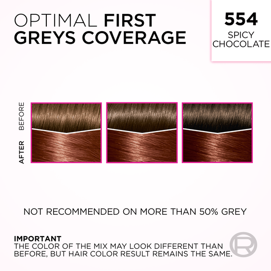 L'Oréal Paris Casting Crème Gloss Semi-Permanent Hårfärg 554 Spicy Chocolate