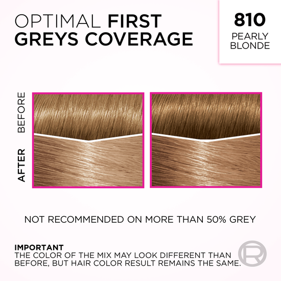 L'Oréal Paris Casting Crème Gloss Semi-Permanent Hårfärg 810 Pearly Blonde