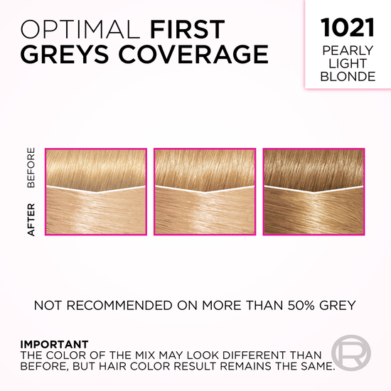 L'Oréal Paris Casting Crème Gloss Semi-Permanent Hårfärg 1021 Pearly Light Blonde