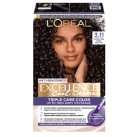 L'Oréal Paris Excellence Cool Creme Permanent Hårfärg 3.11 Ultra Ash Dark Brown
