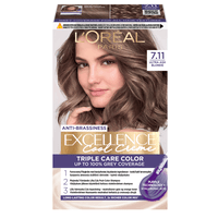 L'Oréal Paris Excellence Cool Creme Permanent Hårfärg 7.11 Ultra Ash Blonde