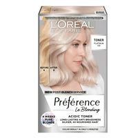 L'Oréal Paris Préférence Le Blonding Acidic Toningsfärg 01 Platinum Ice