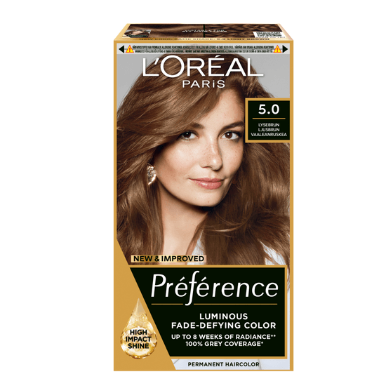 L'Oréal Paris Préférence Permanent Hårfärg 5 Rome