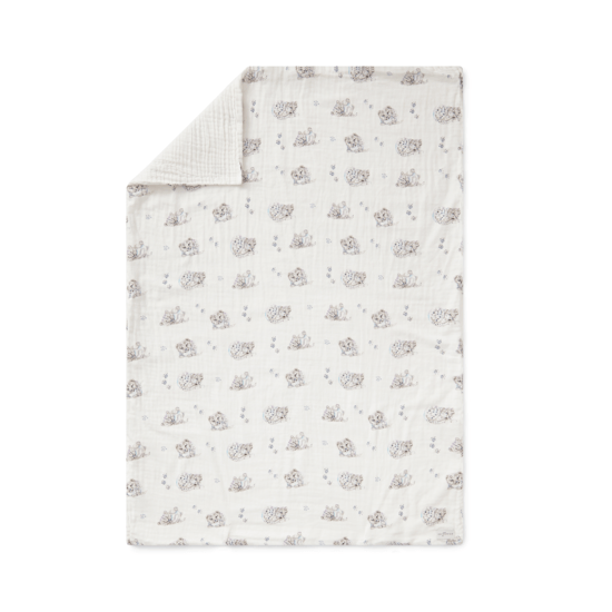 Ami Minie Babyfilt Scout the Snow Leopard Paws 75x100 cm