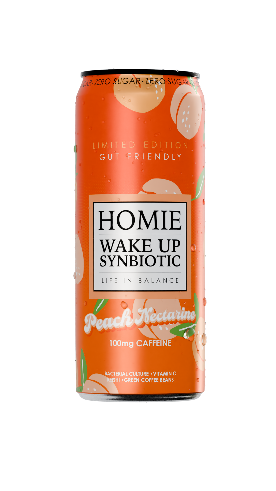 Homie Peach Nectarine 330 ml