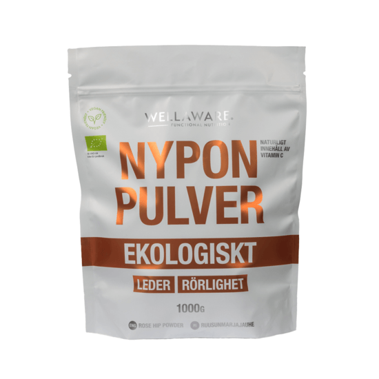 WellAware Ekologiska Grovmalda Nypon 1 kg