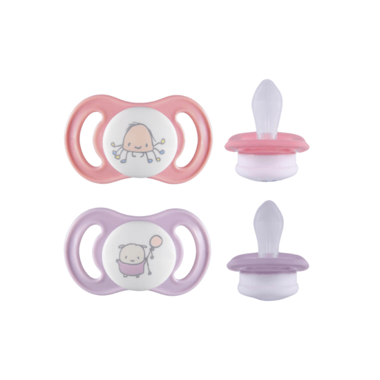 Esska Happy Mini 0+ mån Rosa 2 st