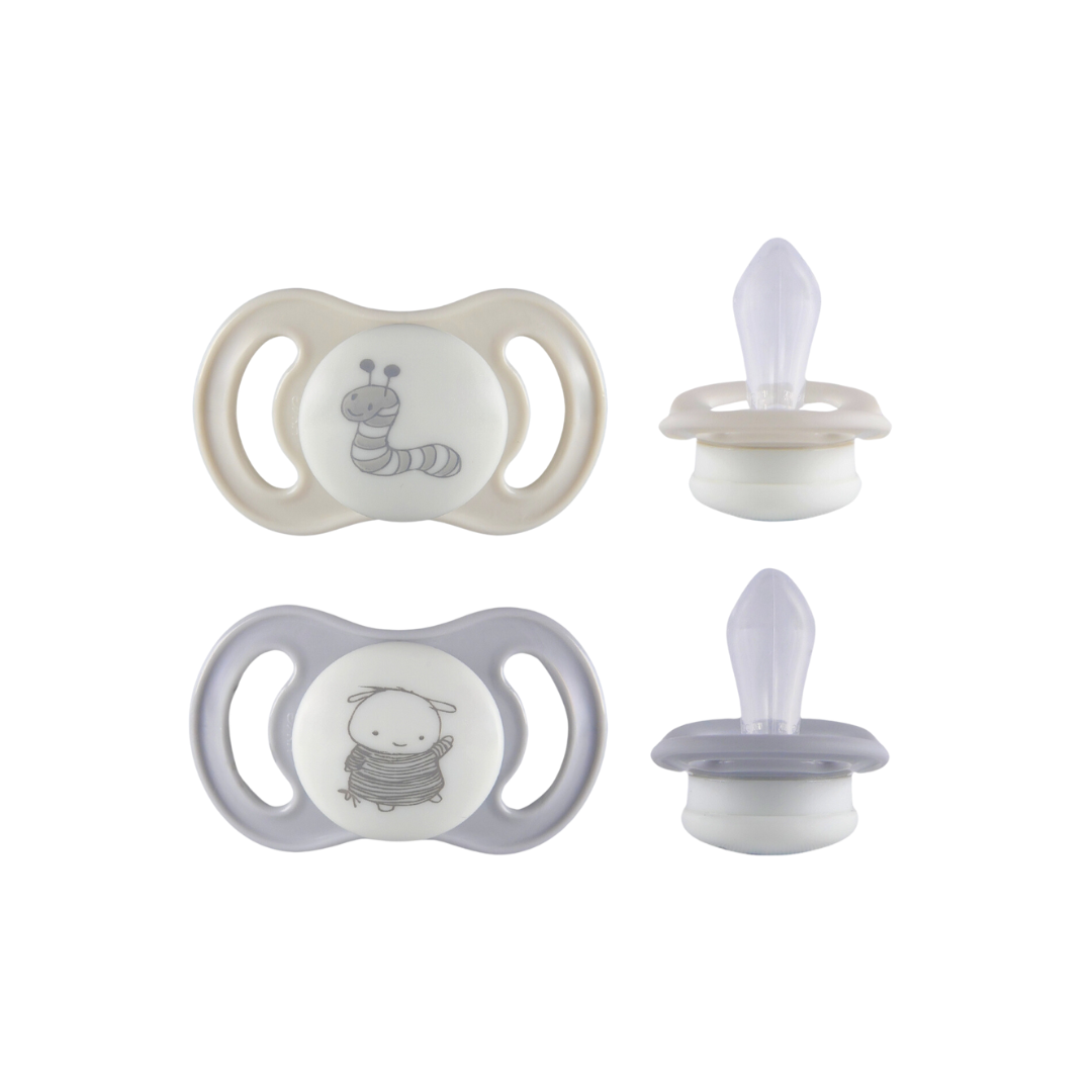 Esska Happy Mini GLOW 0+ mån Beige 2 st
