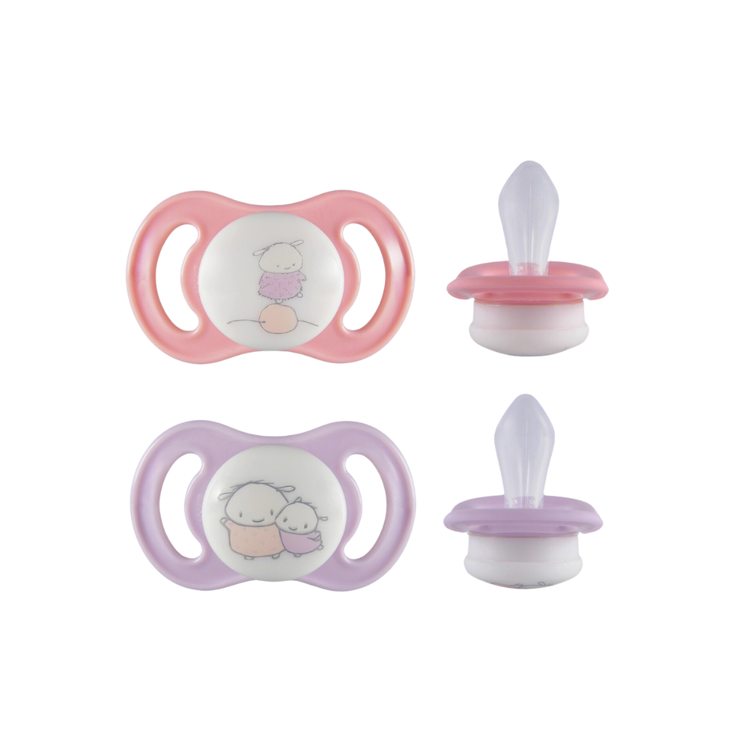 Esska Happy Mini GLOW 0+ mån Rosa 2 st