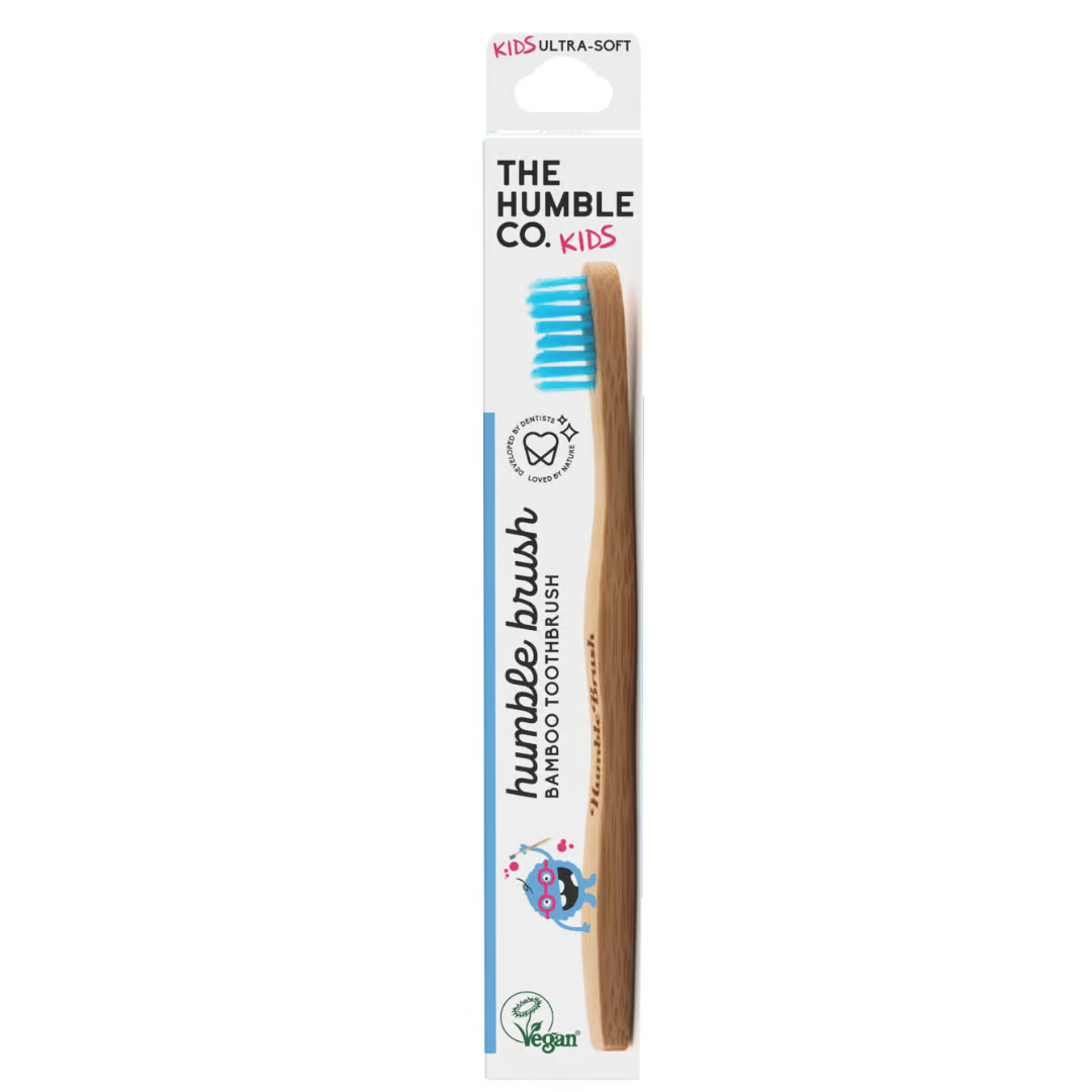 Humble Brush Barntandborste Blå Ultra Soft