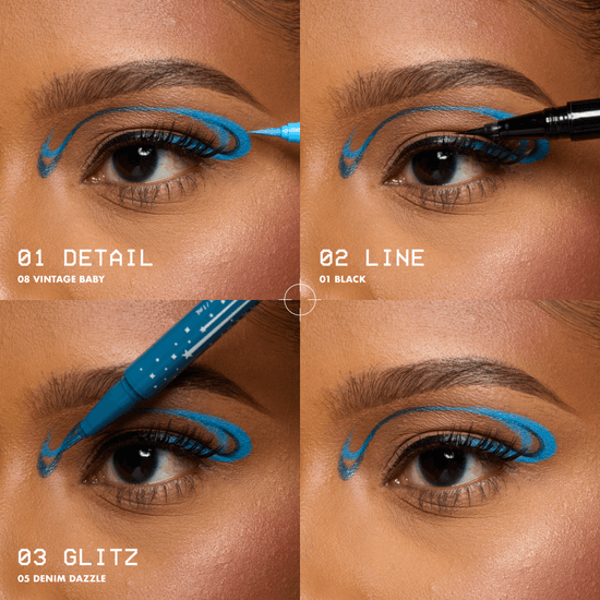 NYX Professional Makeup Epic Ink Liner Glitz Vattenfast Eyelinerpenna 01 Tapered Twinkle 1 ml