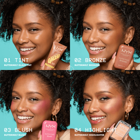 NYX Professional Makeup Buttermelt Highlighter 10 Glaze It Butta 5 g
