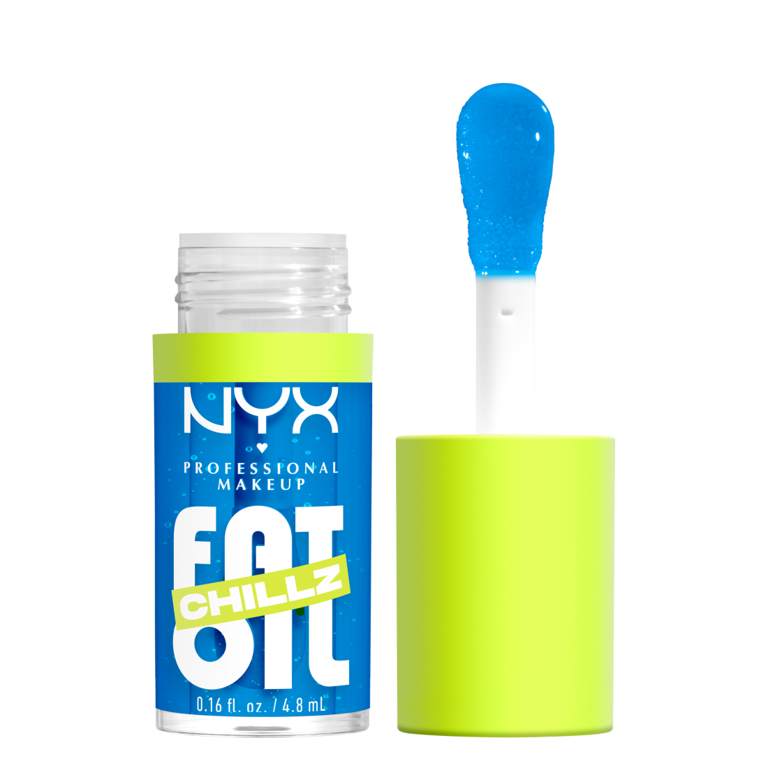 NYX Professional Makeup Fat Oil Chillz Lip Drip Läppolja 18 Polar Peppermint 4,8 ml