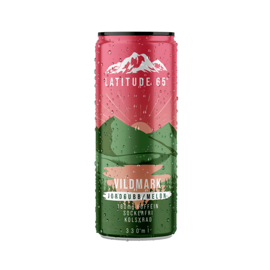 Latitude 65 Vildmark Jordgubb/Melon 330 ml