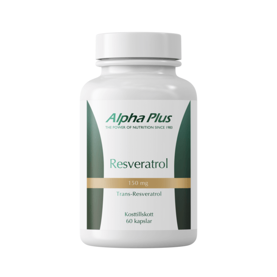 Alpha Plus Resveratrol 60 kapslar