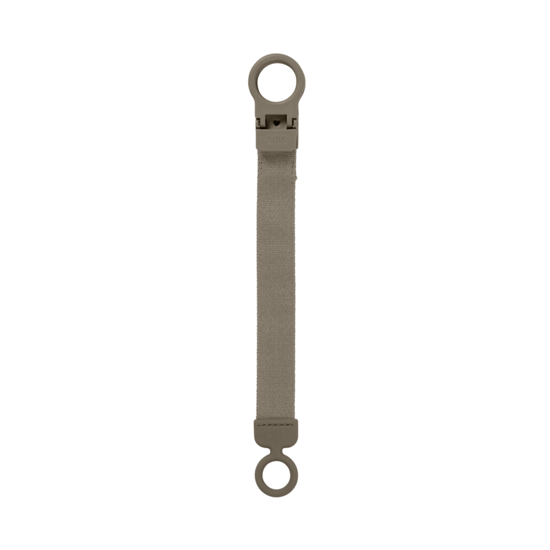 BIBS Pacifier Clip Loop Dark Oak
