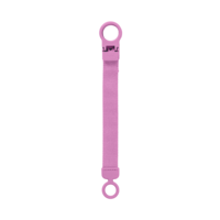 BIBS Pacifier Clip Loop Bubblegum