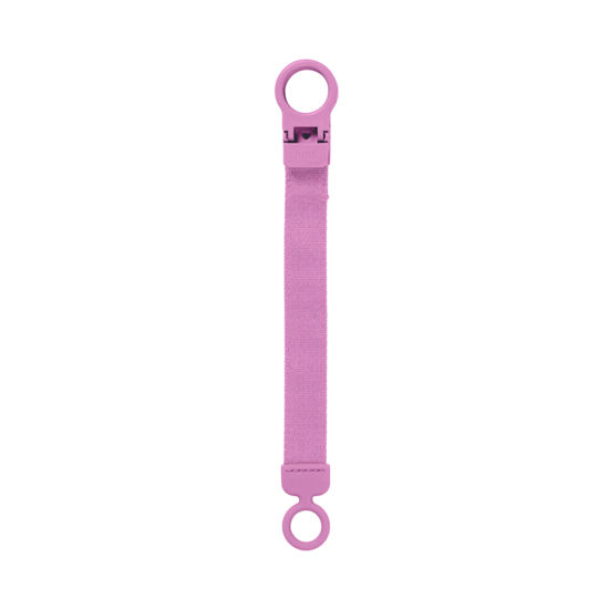 BIBS Pacifier Clip Loop Bubblegum