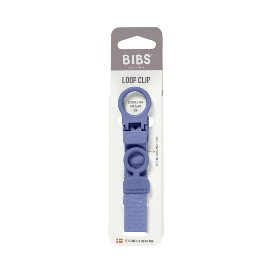 BIBS Pacifier Clip Loop Peri