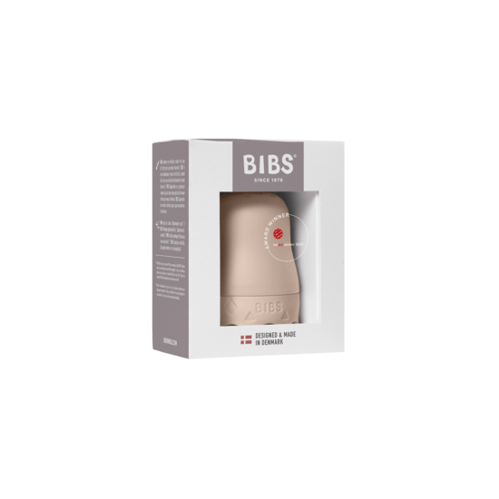BIBS Boheme Baby Bottle Cap Blush