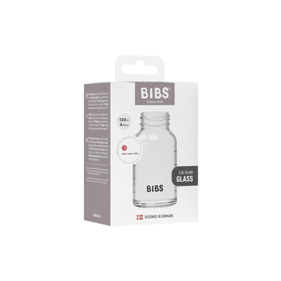 BIBS Glass Baby Bottle Body 120 ml