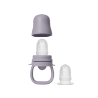 BIBS Baby Feeder Fossil Grey