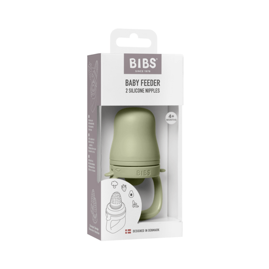 BIBS Baby Feeder Sage