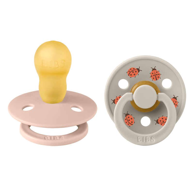 BIBS Studio Colour Latex Size 3 Ladybug Blush Mix 2-pack
