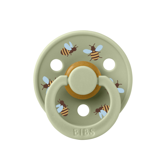 BIBS Studio Colour Latex Size 2 Bumblebee Friends Sage
