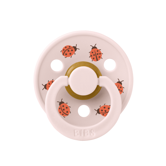 BIBS Studio Colour Latex Size 1 Ladybug Friends Petal