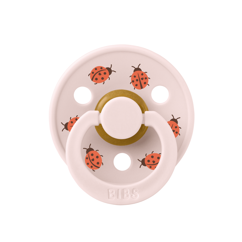 BIBS Studio Colour Latex Size 1 Ladybug Friends Petal