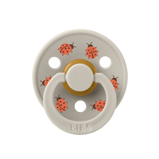 BIBS Studio Colour Latex Size 3 Ladybug Friends Sand