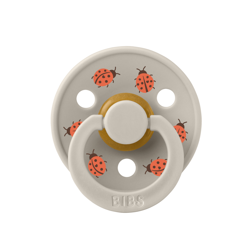 BIBS Studio Colour Latex Size 3 Ladybug Friends Sand