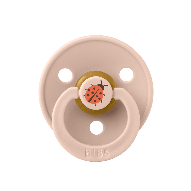 BIBS Studio Colour Latex Size 2 Ladybug Blush