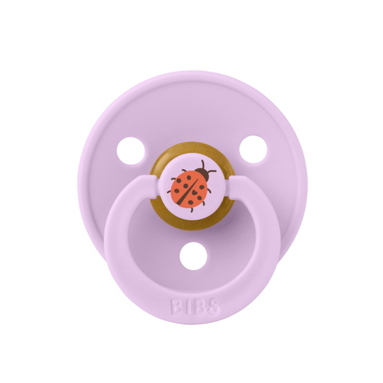 BIBS Studio Colour Latex Size 1 Ladybug Violet Sky