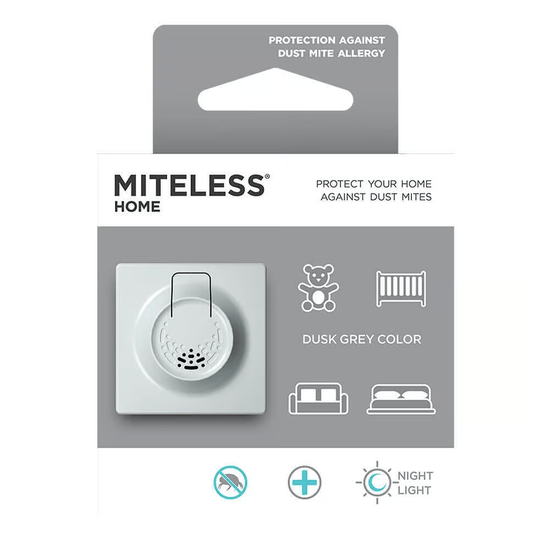 MITELESS Kvalsteravvisare Home Grey
