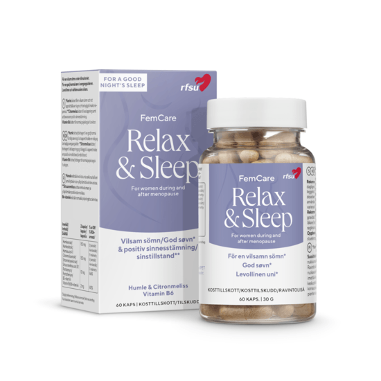 RFSU FemCare Relax & Sleep 60 kapslar