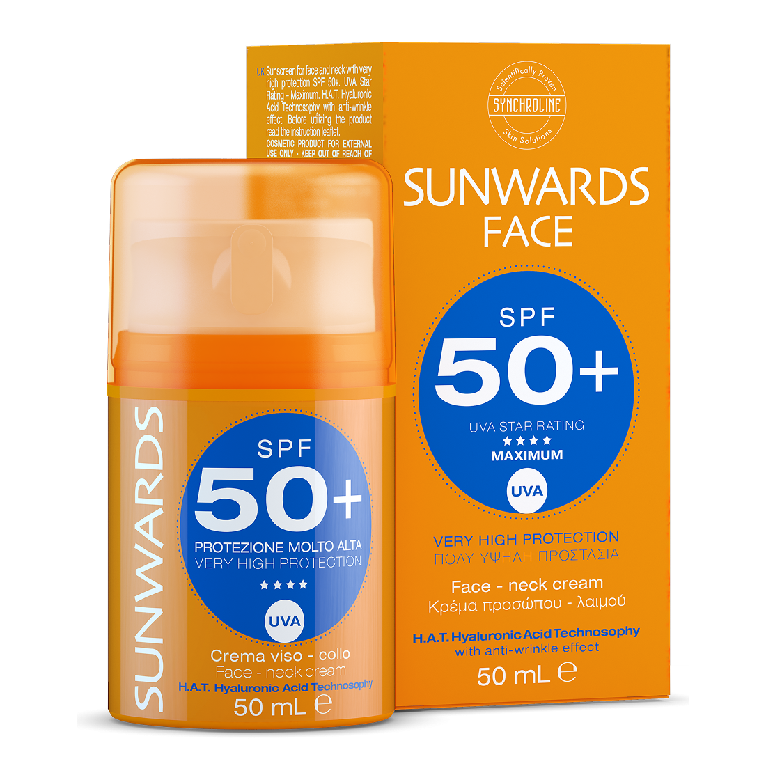 Synchroline Sunwards Face Cream SPF50+ 50 ml