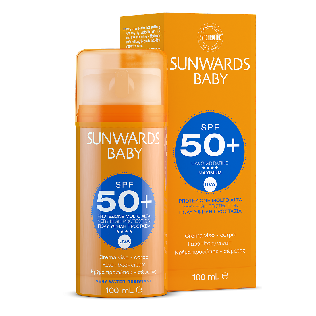 Synchroline Sunwards Baby Cream SPF50+ 100 ml
