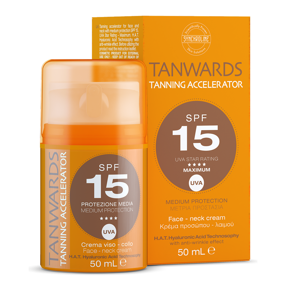Synchroline Tanwards Face Cream SPF15 50 ml