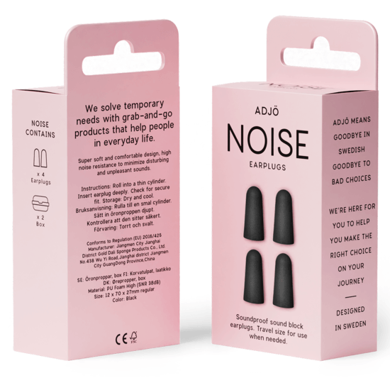 ADJÖ Noise Öronproppar 2 par