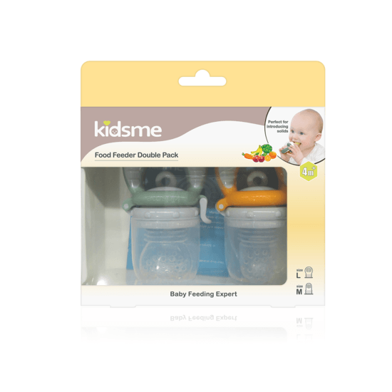 Kidsme FoodFeeder 4m+/6m+ Amber/Grey