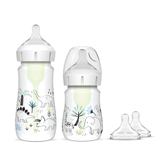 Dr Brown Wide-Neck Options + Flaskor 150 ml + 270 ml