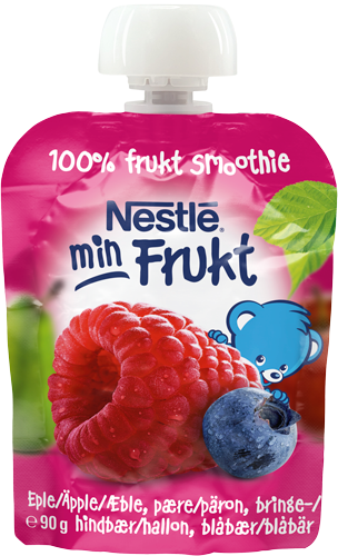 Nestlé Min Frukt Äpple Hallon 90 g