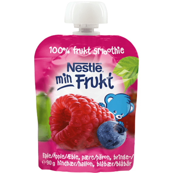 Nestlé Min Frukt Äpple Hallon 90 g
