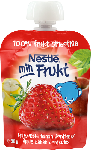 Nestlé Min Frukt Äpple Banan Jordgubb 90 g