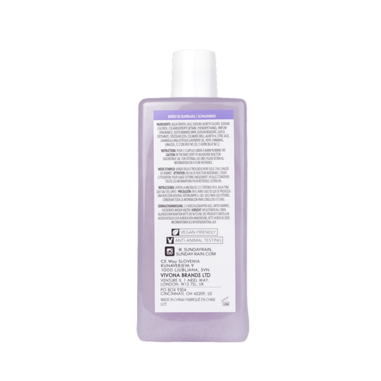Sunday Rain Sleep Easy Lavender Bubble Bath 450 ml