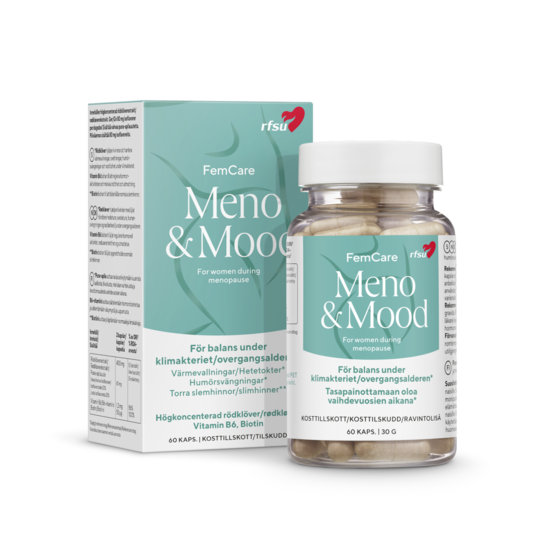 RFSU FemCare Meno & Mood 60 kapslar